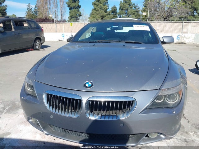 44686047 :رقم المزاد ، WBAEK13496CN76792 vin ، 2006 Bmw 650i مزاد بيع