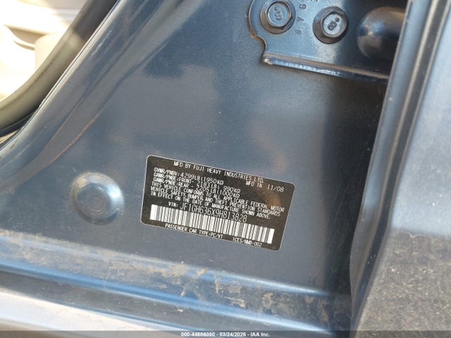 Aukcja sprzedaży 2009 Subaru Impreza Outback Sport, vin: JF1GH636X9H813828, numer aukcji: 44686090