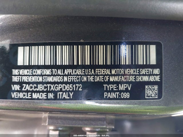 Jeep Renegade Trailhawk 2016 ZACCJBCTXGPD65172 Image 9