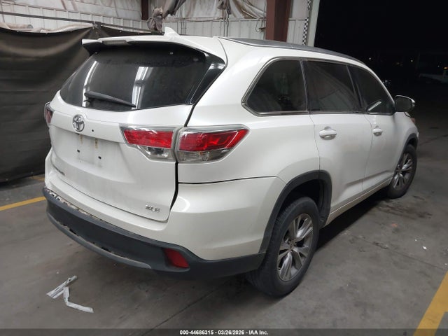 5TDKKRFH4FS116313 Toyota Highlander Xle V6