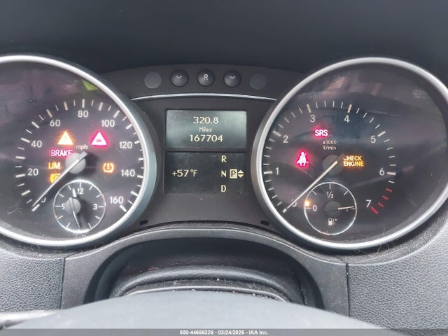 Aukcja sprzedaży 2008 Mercedes-benz Ml 350 4matic, vin: 4JGBB86E18A352364, numer aukcji: 44686326