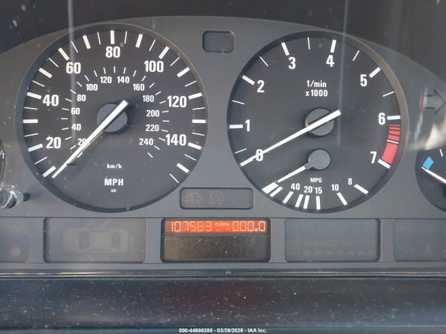 Продажа на аукционе авто 2003 Bmw 525ia, vin: WBADT43483GY98029, номер лота: 44686380