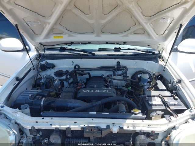 2005 Toyota Sequoia Sr5 V8 მანქანა იყიდება აუქციონზე, vin: 5TDZT34A25S250489, აუქციონის ნომერი: 44686389