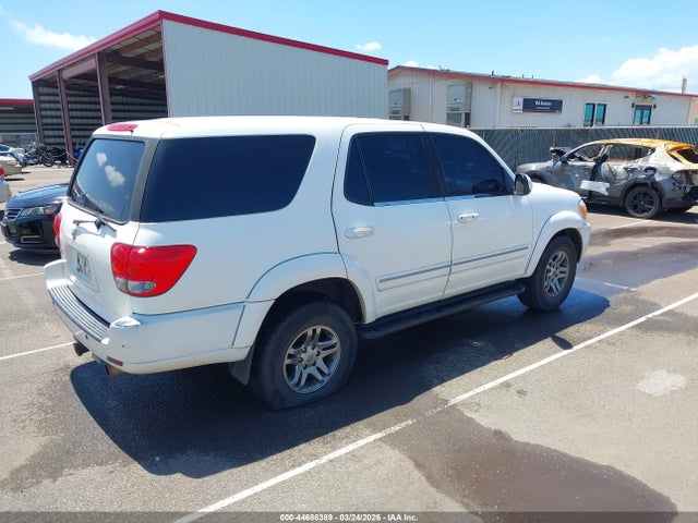 2005 Toyota Sequoia Sr5 V8 მანქანა იყიდება აუქციონზე, vin: 5TDZT34A25S250489, აუქციონის ნომერი: 44686389