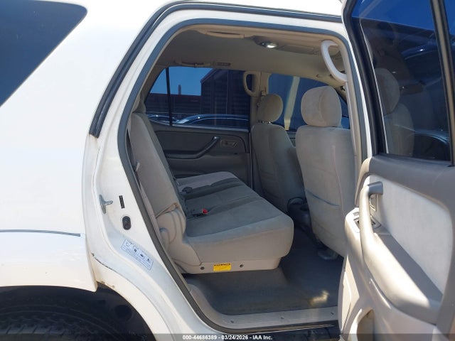 2005 Toyota Sequoia Sr5 V8 მანქანა იყიდება აუქციონზე, vin: 5TDZT34A25S250489, აუქციონის ნომერი: 44686389