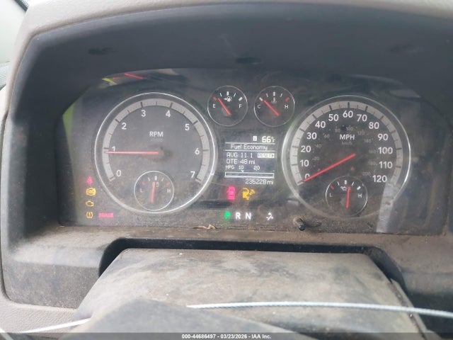 Продажа на аукционе авто 2011 Ram Ram 2500 St, vin: 3D7TT2CT8BG637096, номер лота: 44686497