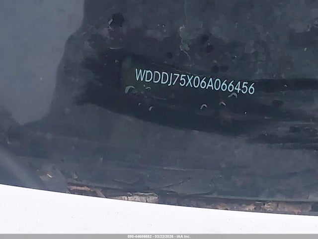 44686662 :رقم المزاد ، WDDDJ75X06A066456 vin ، 2006 Mercedes-benz Cls 500 مزاد بيع