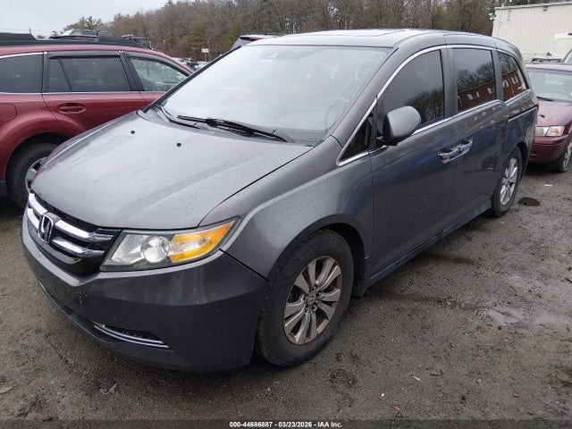 44686887 :رقم المزاد ، 5FNRL5H64EB053877 vin ، 2014 Honda Odyssey Ex-l مزاد بيع