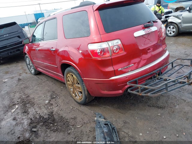2012 Gmc Acadia Denali მანქანა იყიდება აუქციონზე, vin: 1GKKVTED8CJ396737, აუქციონის ნომერი: 44686964