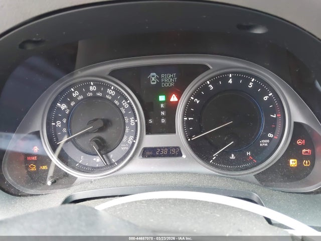 44687070 :رقم المزاد ، JTHBE262692016573 vin ، 2009 Lexus Is 350 مزاد بيع