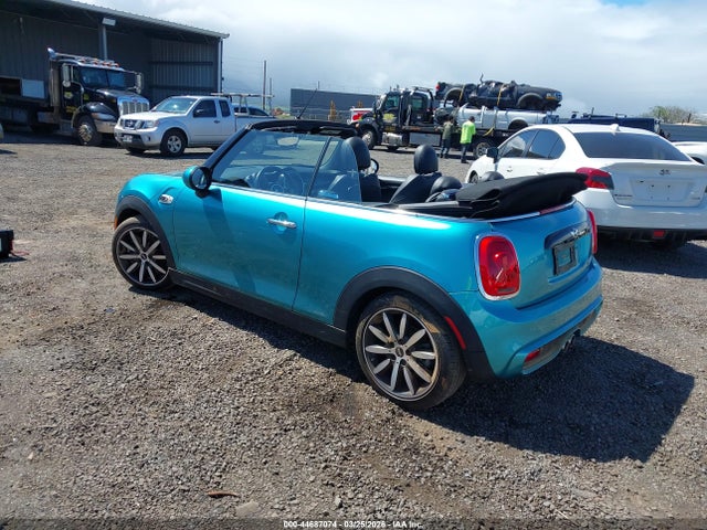 2016 Mini Convertible Cooper S მანქანა იყიდება აუქციონზე, vin: WMWWG9C59G3C22563, აუქციონის ნომერი: 44687074