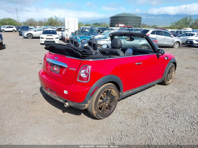44687082 :رقم المزاد ، WMWZN3C50DT568672 vin ، 2013 Mini Convertible Cooper مزاد بيع