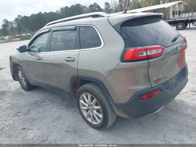 Aukcja sprzedaży 2017 Jeep Cherokee Limited 4x4, vin: 1C4PJMDB8HW614091, numer aukcji: 44687223