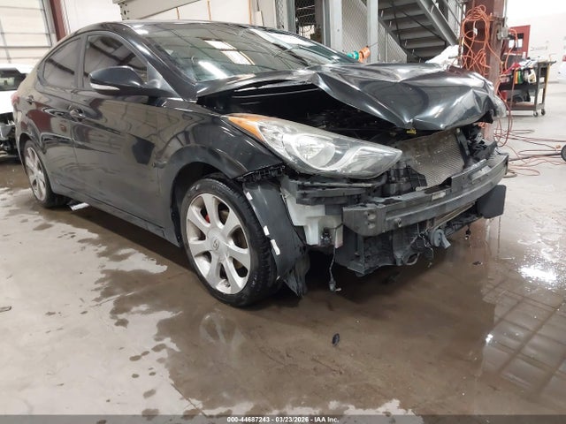2012 Hyundai Elantra Limited მანქანა იყიდება აუქციონზე, vin: 5NPDH4AE1CH112518, აუქციონის ნომერი: 44687243