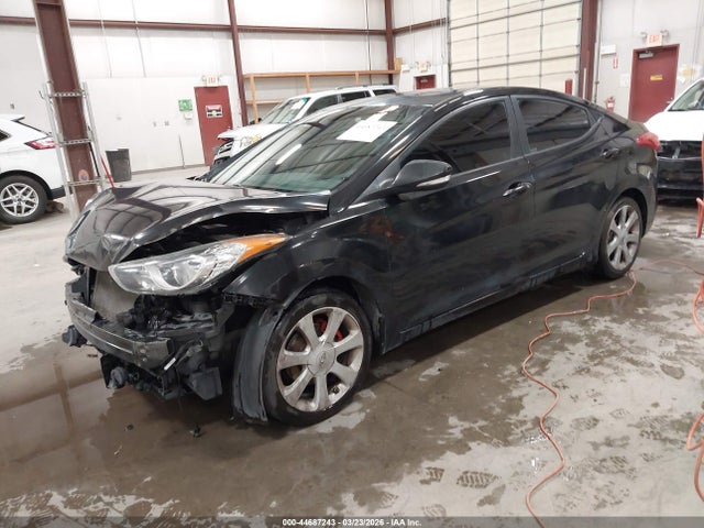 2012 Hyundai Elantra Limited მანქანა იყიდება აუქციონზე, vin: 5NPDH4AE1CH112518, აუქციონის ნომერი: 44687243