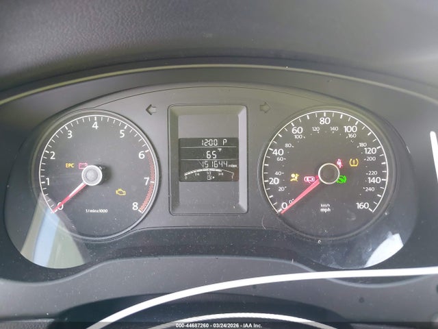 2013 Volkswagen Jetta 2.0l S მანქანა იყიდება აუქციონზე, vin: 3VW2K7AJ5DM304444, აუქციონის ნომერი: 44687260