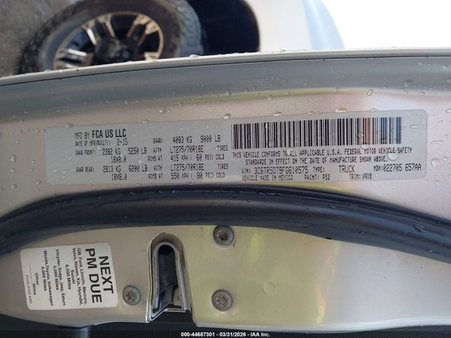 2015 RAM 2500 3C6TR5DT9FG610575 Photo 8