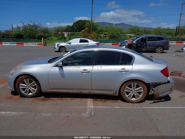 44687317 :رقم المزاد ، JN1DV6AP5CM700291 vin ، 2012 Infiniti G25 Journey مزاد بيع
