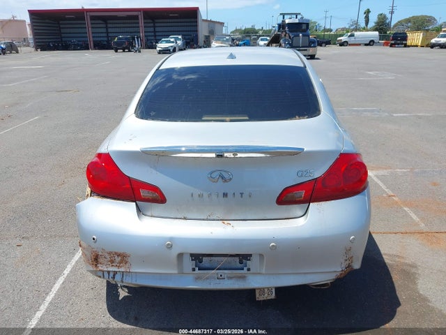 44687317 :رقم المزاد ، JN1DV6AP5CM700291 vin ، 2012 Infiniti G25 Journey مزاد بيع