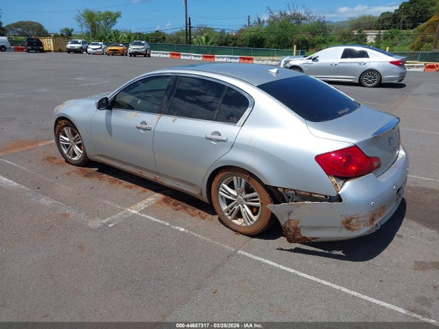 44687317 :رقم المزاد ، JN1DV6AP5CM700291 vin ، 2012 Infiniti G25 Journey مزاد بيع