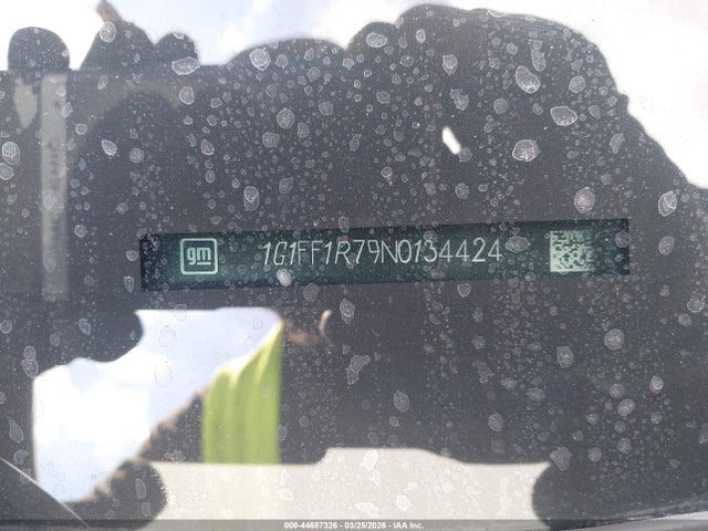 Aukcja sprzedaży 2022 Chevrolet Camaro Rwd  Lt1, vin: 1G1FF1R79N0134424, numer aukcji: 44687326