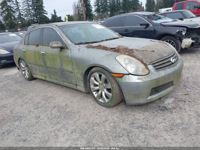2006 INFINITI G35 JNKCV51E16M510721
