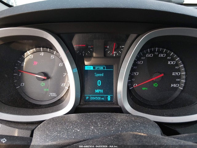 Aukcja sprzedaży 2013 Chevrolet Equinox 1lt, vin: 2GNFLEEK6D6345451, numer aukcji: 44687414