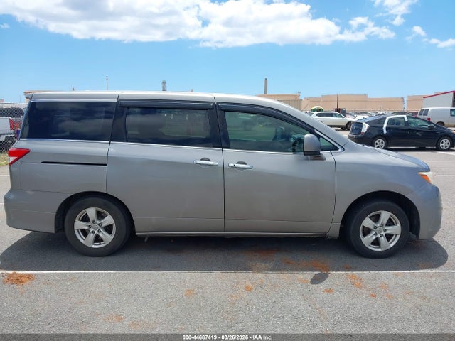 2012 Nissan Quest Sv მანქანა იყიდება აუქციონზე, vin: JN8AE2KP9C9036771, აუქციონის ნომერი: 44687419