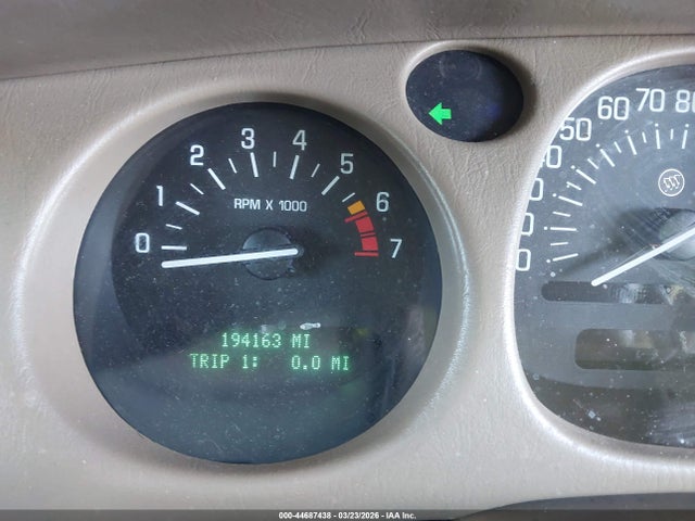 2005 Buick Lesabre Limited მანქანა იყიდება აუქციონზე, vin: 1G4HR54K55U180315, აუქციონის ნომერი: 44687438