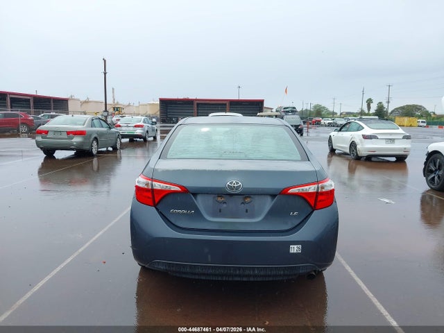 Продаж на аукціоні авто 2016 Toyota Corolla Le, vin: 5YFBURHE4GP494977, номер лоту: 44687461