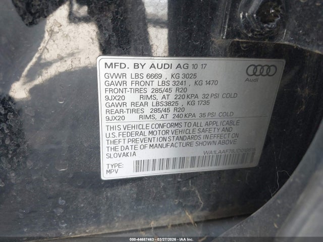 2018 AUDI Q7 WA1LAAF78JD019615 Photo 8
