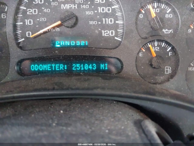 Aukcja sprzedaży 2005 Gmc Sierra 1500 Sle, vin: 2GTEC19V751313480, numer aukcji: 44687496