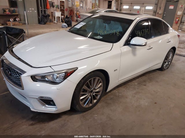 Продаж на аукціоні авто 2019 Infiniti Q50 3.0t Luxe, vin: JN1EV7AP0KM543696, номер лоту: 44687548