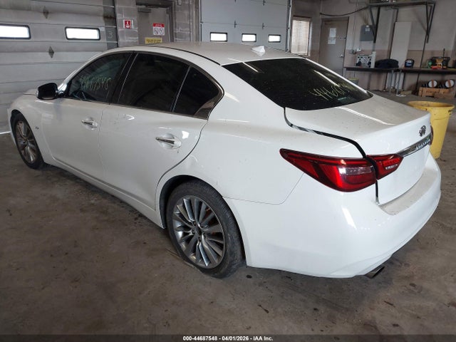 Продаж на аукціоні авто 2019 Infiniti Q50 3.0t Luxe, vin: JN1EV7AP0KM543696, номер лоту: 44687548
