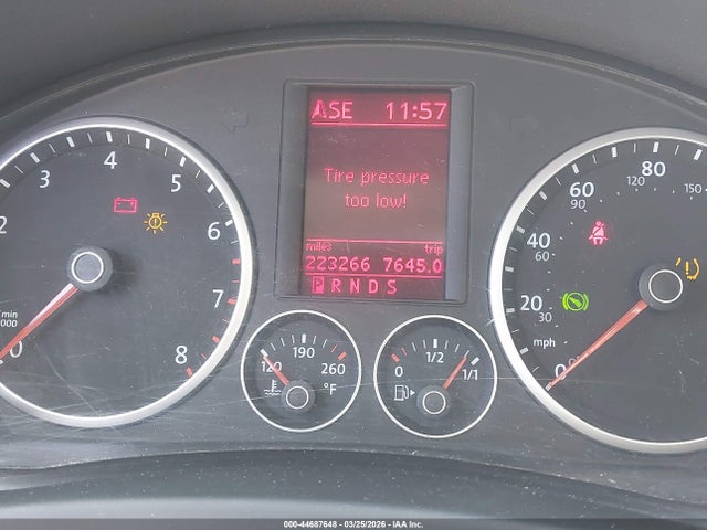 44687648 :رقم المزاد ، WVGBV75N39W501249 vin ، 2009 Volkswagen Tiguan Se/sel مزاد بيع