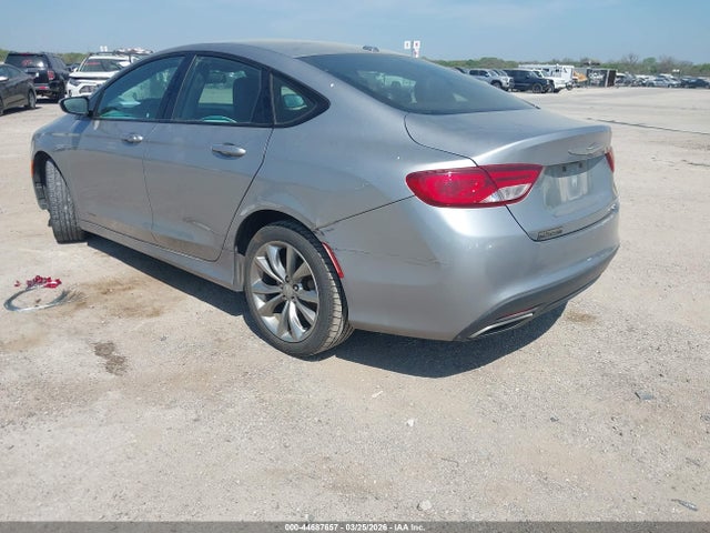 2015 Chrysler 200 S მანქანა იყიდება აუქციონზე, vin: 1C3CCCBG9FN572491, აუქციონის ნომერი: 44687657