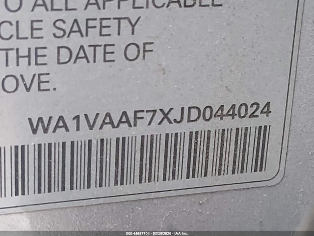 2018 AUDI Q7 WA1VAAF7XJD044024 Photo 8