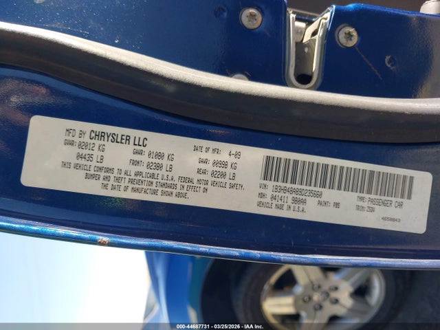 2009 DODGE CALIBER 1B3HB48A89D235660 Photo 8