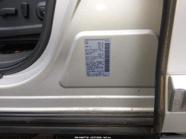 2014 Infiniti Qx60 მანქანა იყიდება აუქციონზე, vin: 5N1AL0MM9EC513757, აუქციონის ნომერი: 44687735