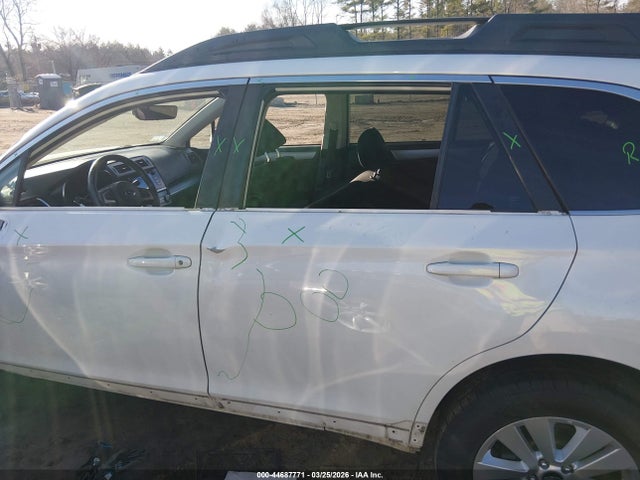 Продаж на аукціоні авто 2017 Subaru Outback 2.5i Premium, vin: 4S4BSAFCXH3344550, номер лоту: 44687771