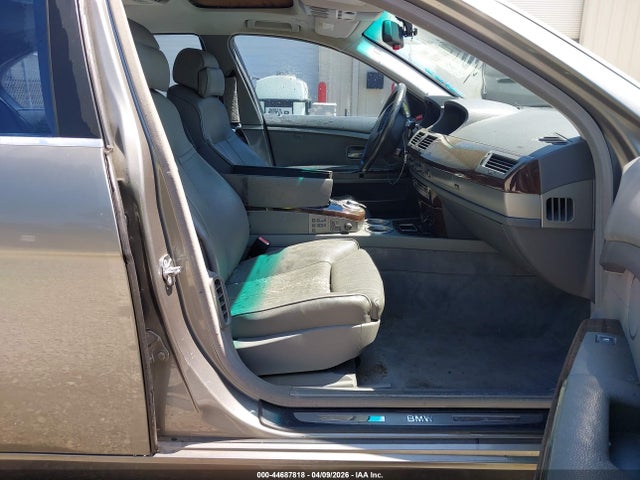 44687818 :رقم المزاد ، WBAGN63585DS60251 vin ، 2005 Bmw 745li مزاد بيع