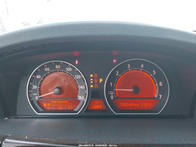 44687818 :رقم المزاد ، WBAGN63585DS60251 vin ، 2005 Bmw 745li مزاد بيع
