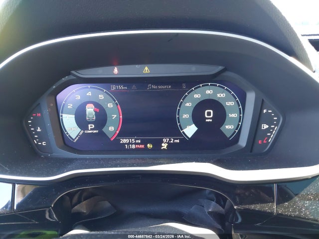 44687842 :رقم المزاد ، WA1AUCF31R1110763 vin ، 2024 Audi Q3 Premium 40 Tfsi Quattro Tiptronic مزاد بيع