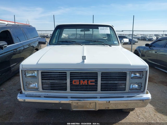 44687954 :رقم المزاد ، 1GTDR14K2HJ513345 vin ، 1987 Gmc R15 Conventional R1500 مزاد بيع