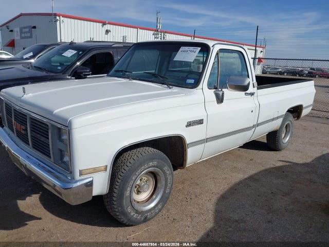 44687954 :رقم المزاد ، 1GTDR14K2HJ513345 vin ، 1987 Gmc R15 Conventional R1500 مزاد بيع