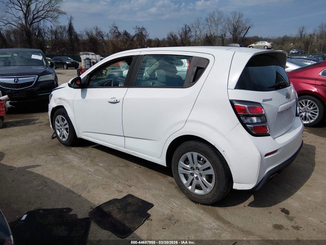 Продажа на аукционе авто 2020 Chevrolet Sonic Fwd  1fl 5-door, vin: 1G1JG6SB3L4115358, номер лота: 44687955