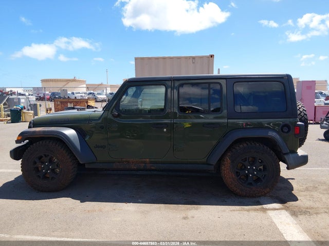 1C4HJXDN9MW562769 Jeep Wrangler Unlimited Willys Sport 4x4