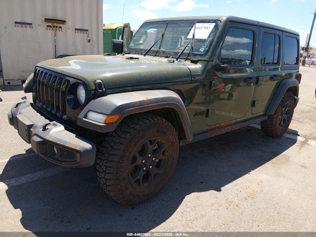 1C4HJXDN9MW562769 Jeep Wrangler Unlimited Willys Sport 4x4