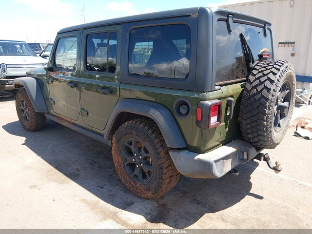 1C4HJXDN9MW562769 Jeep Wrangler Unlimited Willys Sport 4x4