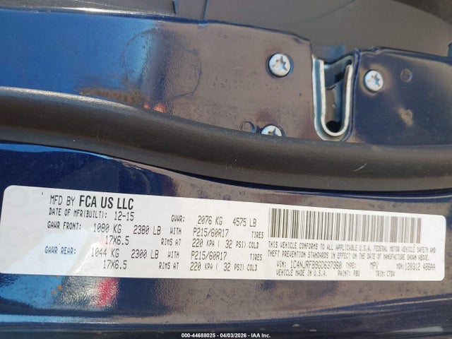 1C4NJRFB9GD637360 Jeep Patriot Latitude